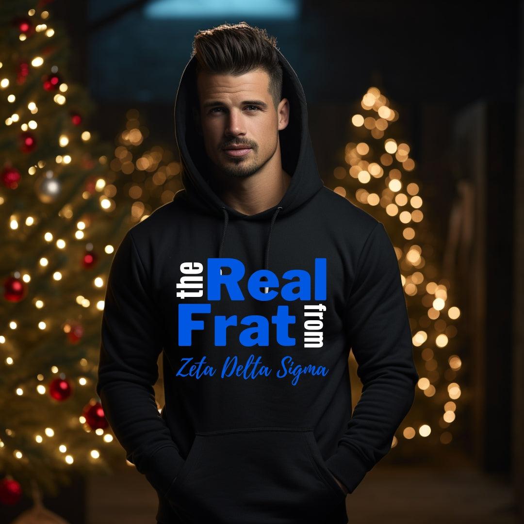 Sigma The Real Frat Hoodie • Cotton Fabric • Casual Unisex