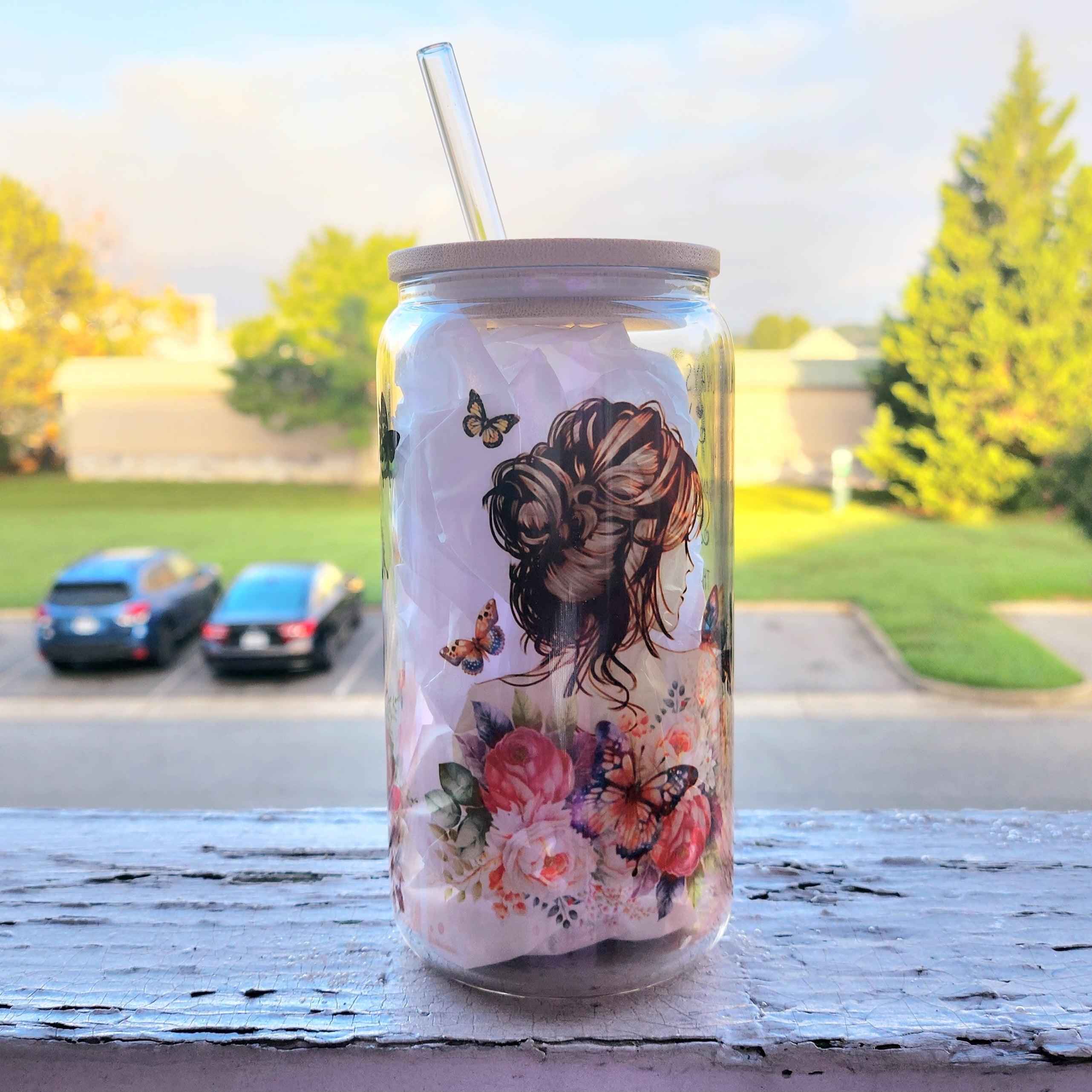 Always Remember Beer Glass Can Tumbler • Drinkware Glass Can Tumbler