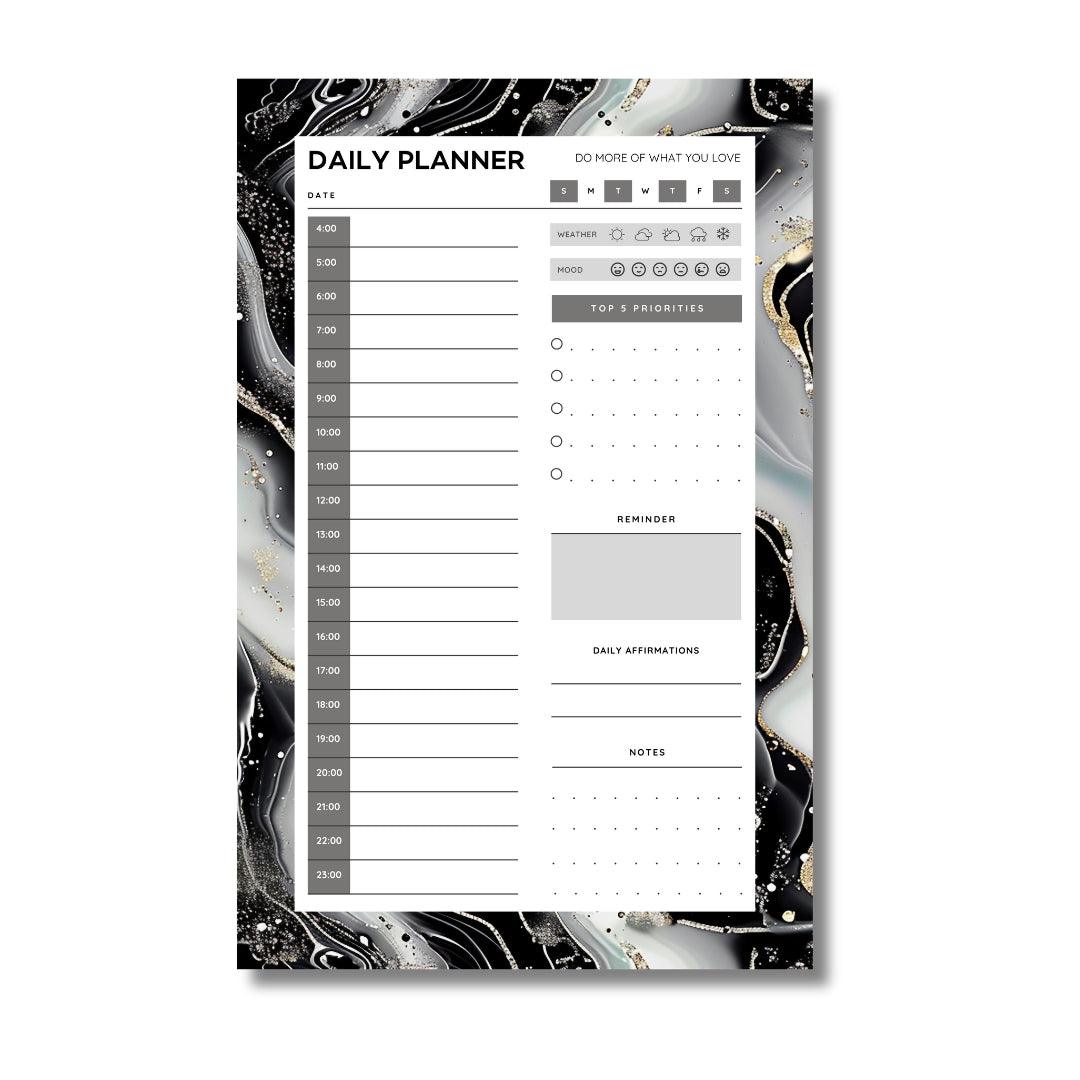 Black River Desktop Daily Planner • 6 x 9"