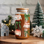 Ugly Sweater Social Club Cup WIth Lid And Straw - CoRo & Company