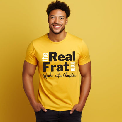 Iotas The Real Frat Tee • Crew Neck • Unisex Shirt