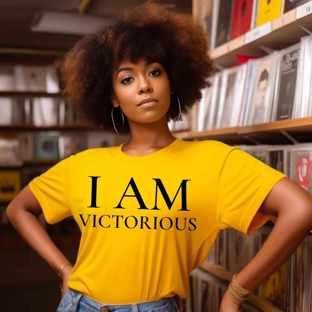 I Am Victorious Tee • Faith-based Shirt • Unisex T-Shirt T-Shirt