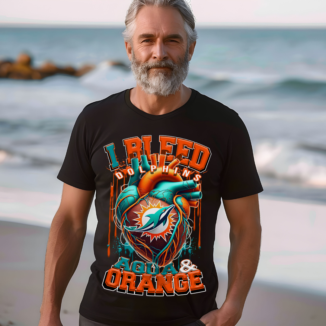 I Bleed Dolphins Tee • Unisex T-Shirt T-Shirt