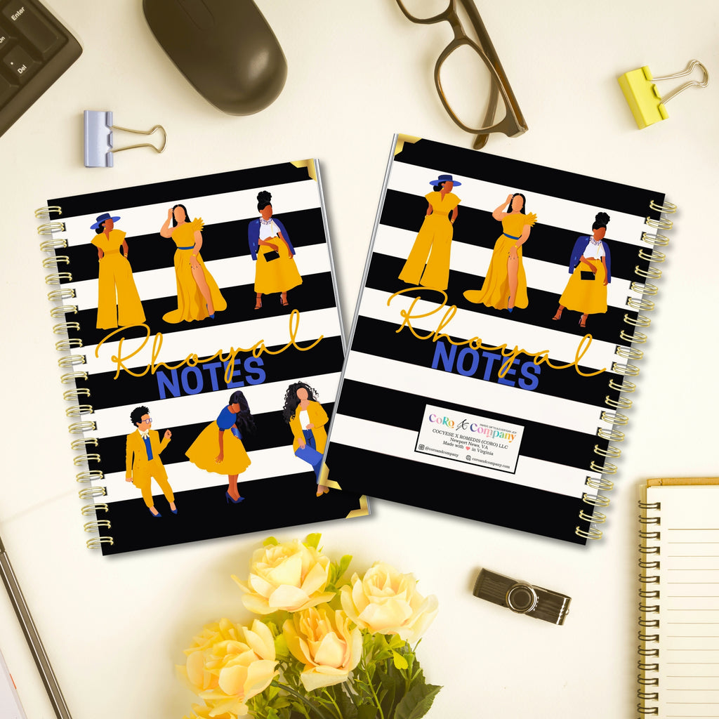 Rhoyal Notes Sorority Keepsake Notebook - CoRo & Company