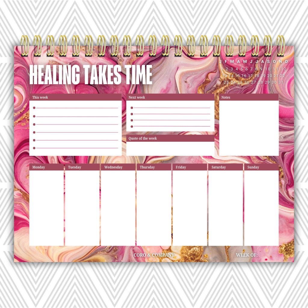 Weekly Desk Planner • 8.5 x 11" - CoRo & Company