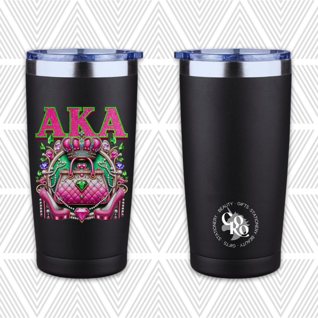 AKA Crown & Couture 20oz Tapered Tumbler