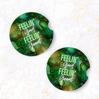 Car Coaster Set, Pack of 2 Car Coaster