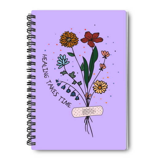 Healing Takes Time Self-Love Journal