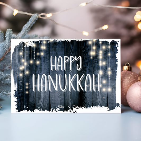 Happy Hanukkah Greeting Card