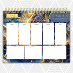 Weekly Desk Planner • 8.5 x 11" - CoRo & Company
