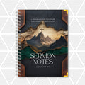 Anchored Notes Sermon Journal for Men | 8x10"