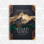 Anchored Notes Sermon Notebook for Men | 8x10" CoRo & Company