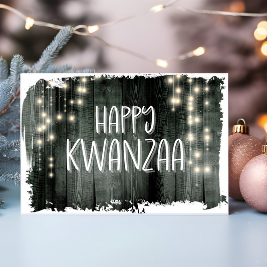 Happy Kwanzaa Greeting Card