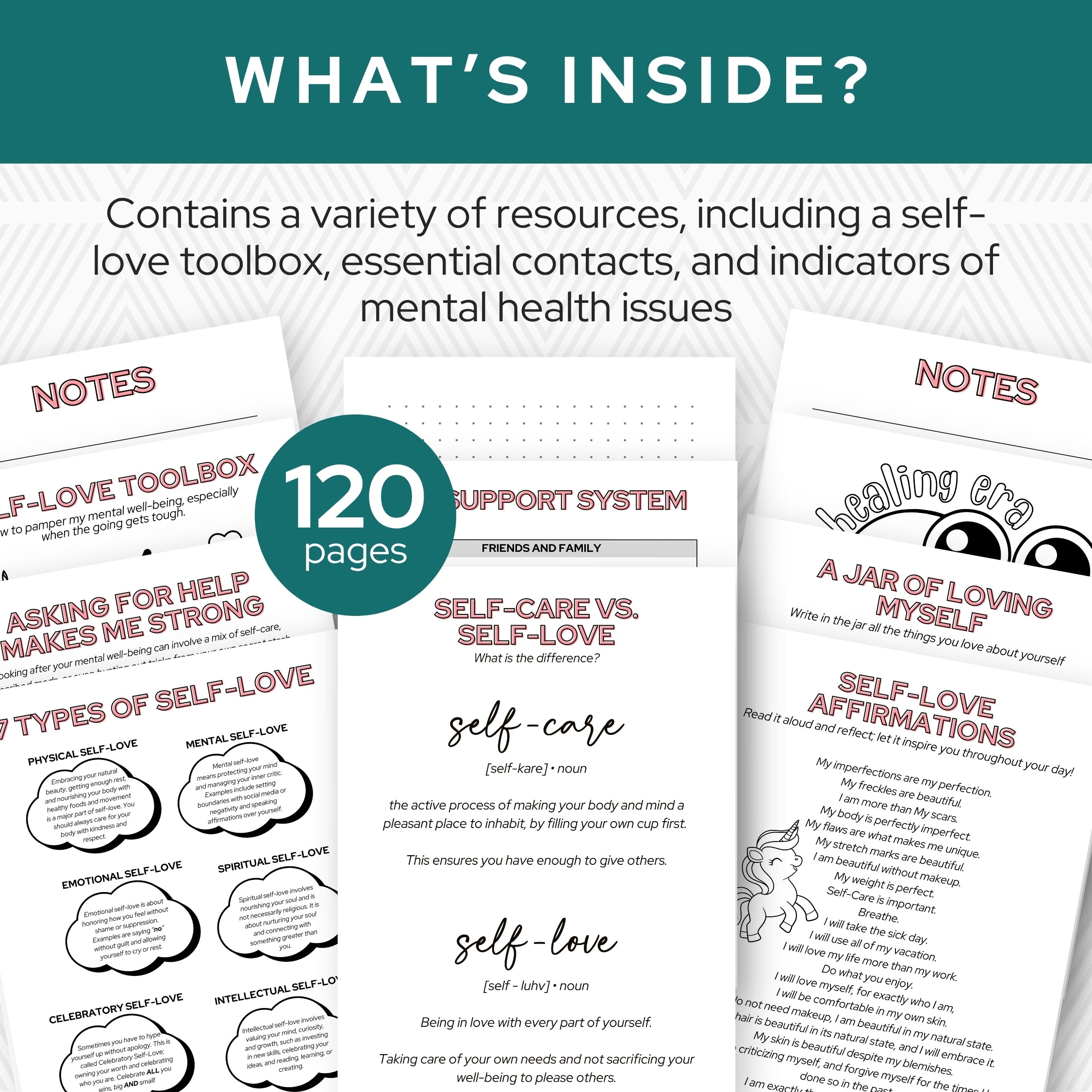 Hardcover Self-Love Journal, 6x9"