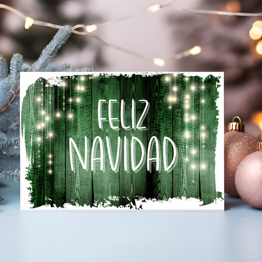 Feliz Navidad Greeting Card