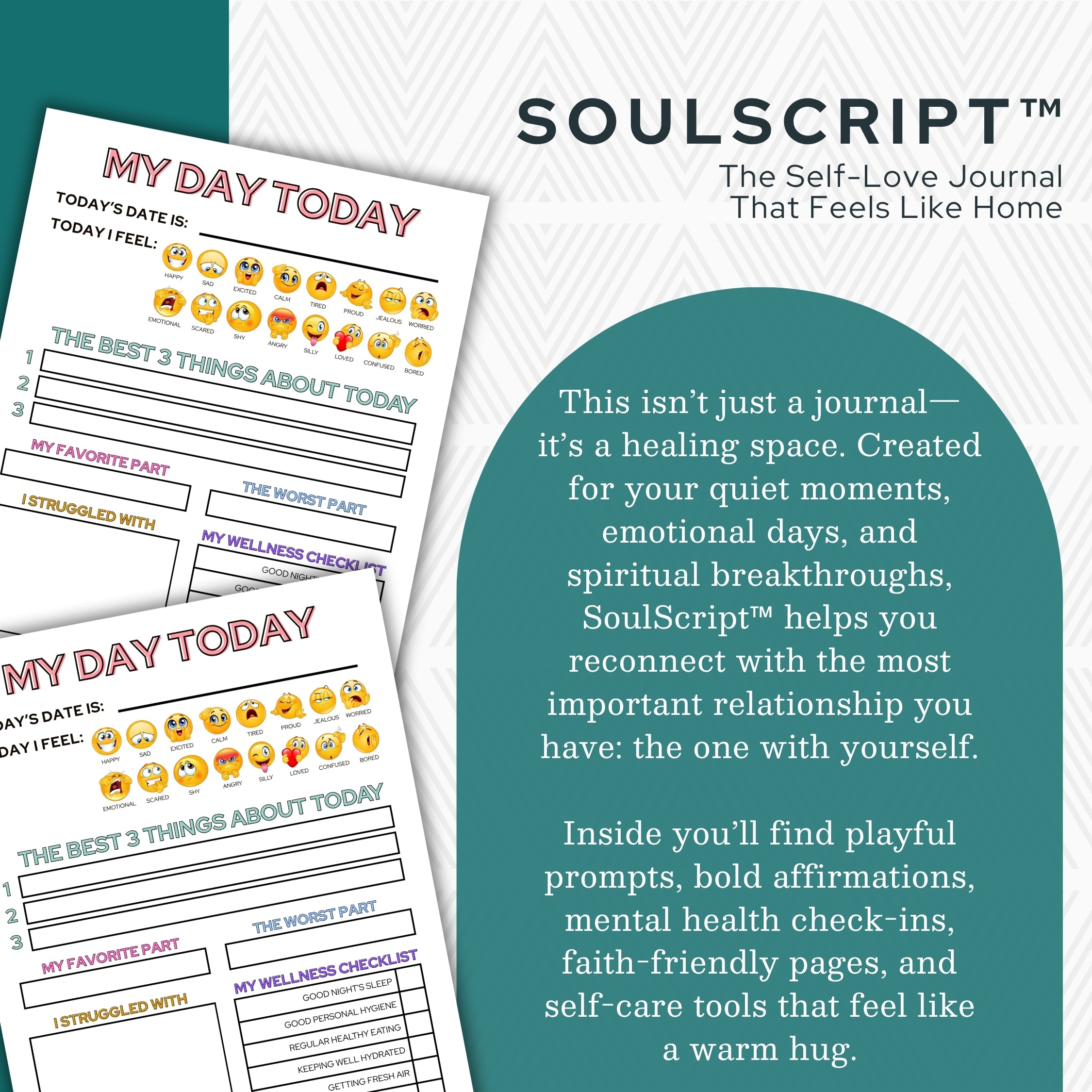 Hardcover Self-Love Journal, 6x9"