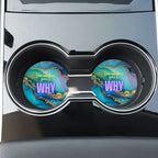 Car Coaster Set, Pack of 2 Car Coaster