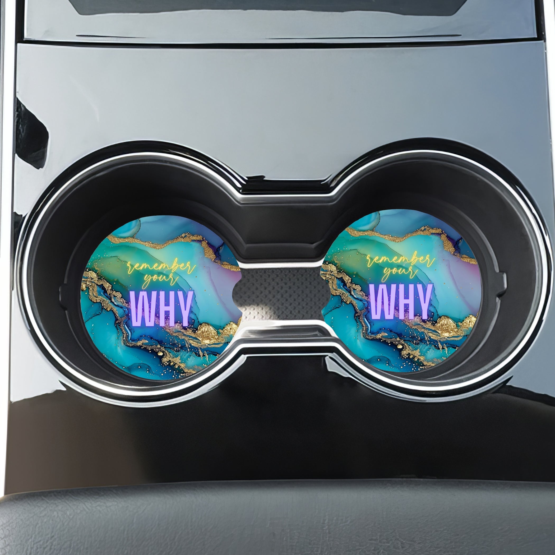 Car Coaster Set, Pack of 2 Car Coaster