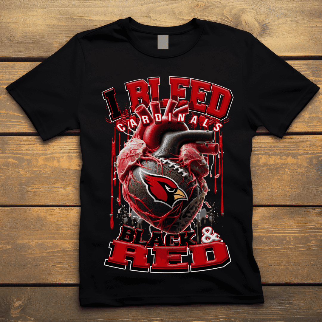 I Bleed Cardinals Tee • Unisex T-Shirt T-Shirt