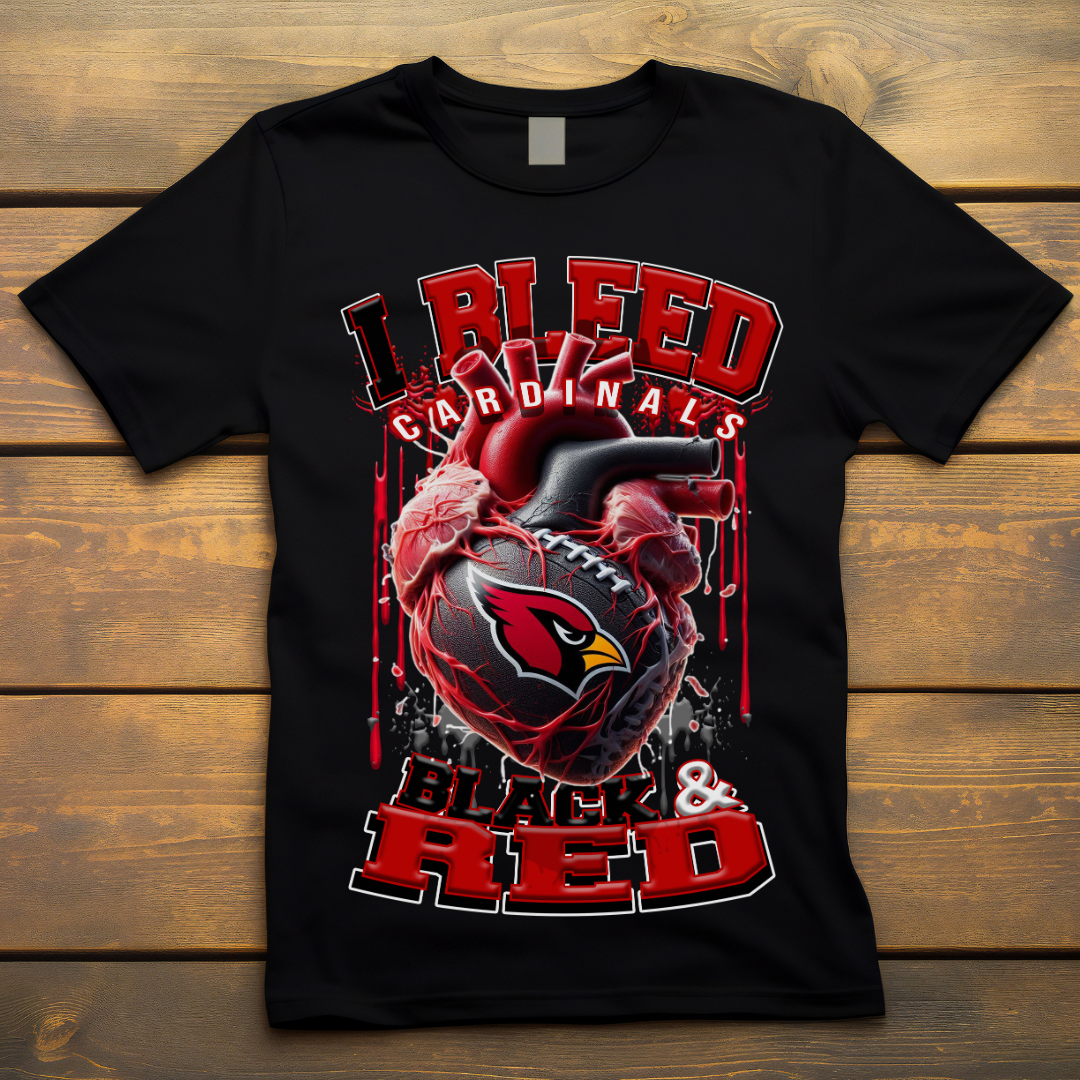 I Bleed Cardinals Tee • Unisex T-Shirt