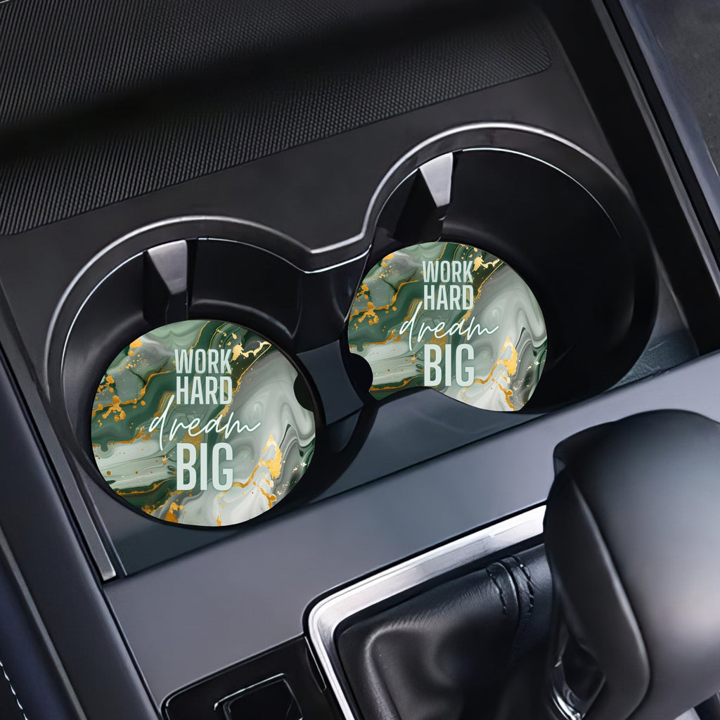 Car Coaster Set, Pack of 2 Car Coaster