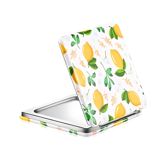 Lemons Mini Magnifying Compact Mirror