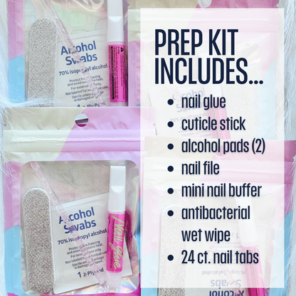 Nail Prep Kit • Press on Nail Kit