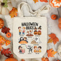 Halloween Hugs Tote Bag | Wholesome Halloween Bag Tote Bag
