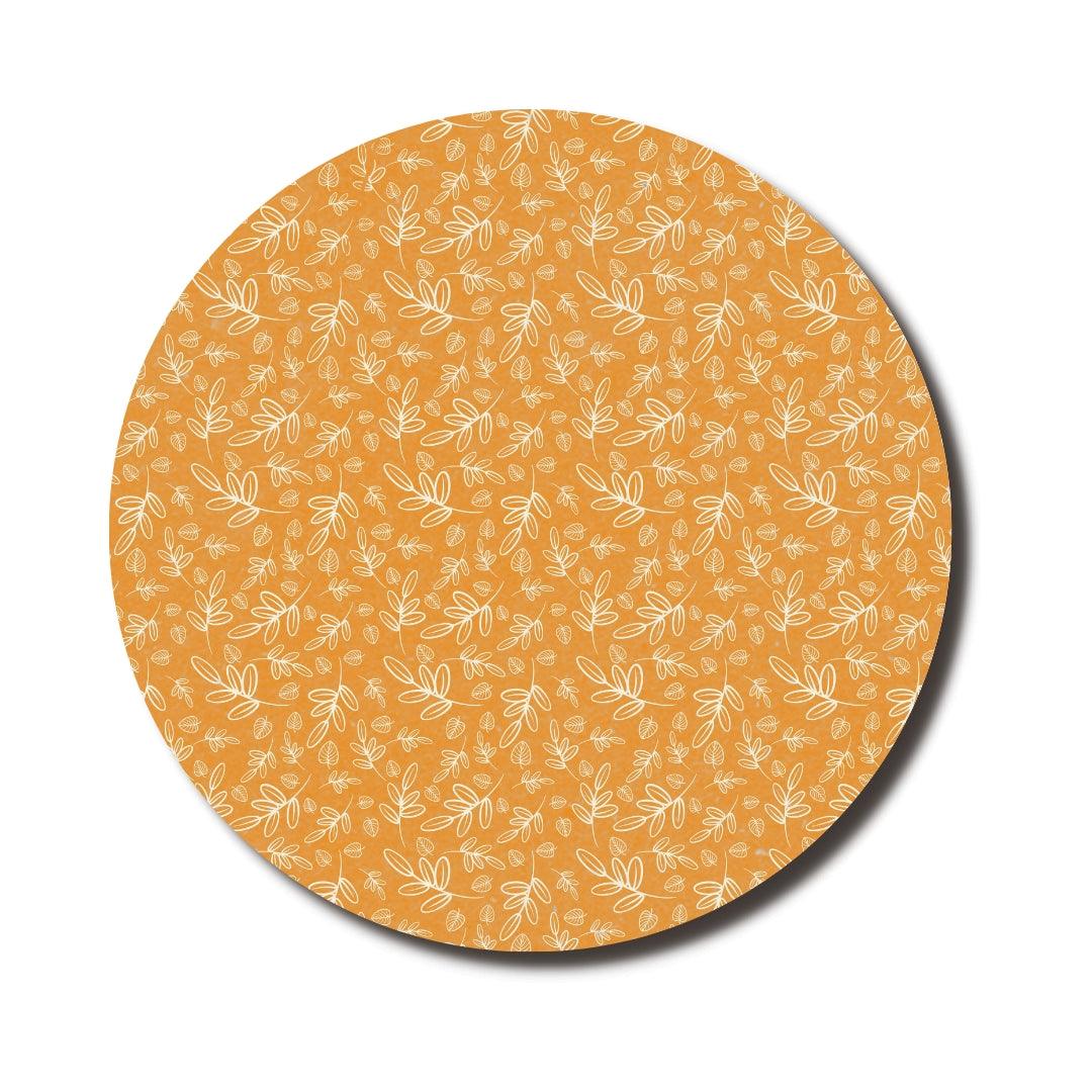 Citrus Round Mouse Pad