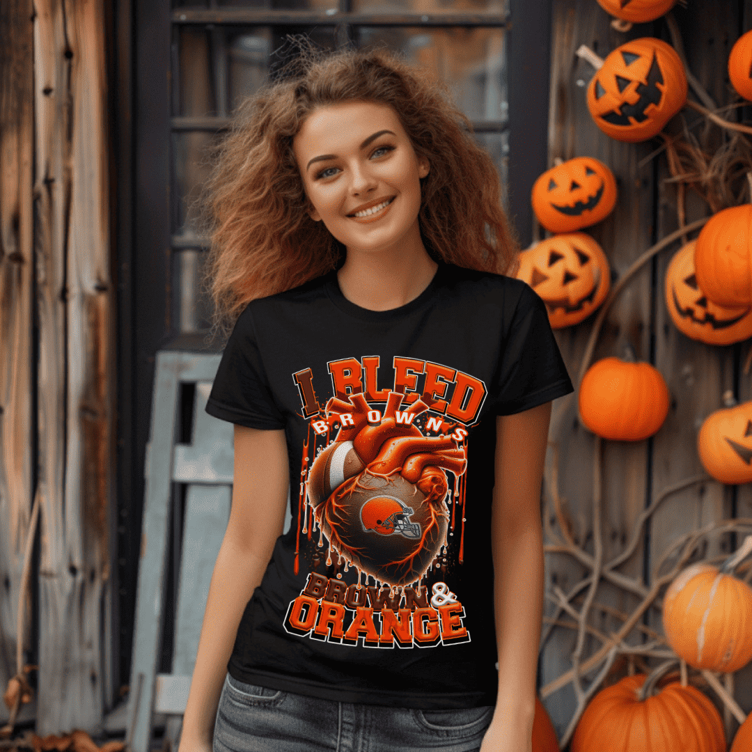 I Bleed Browns Tee • Unisex T-Shirt T-Shirt