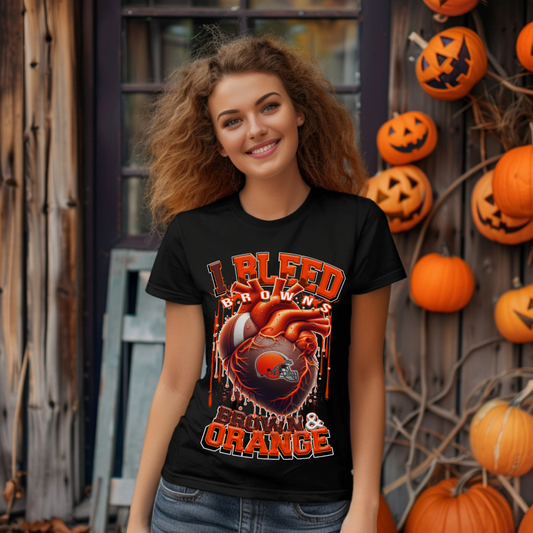 I Bleed Browns Tee • Unisex T-Shirt