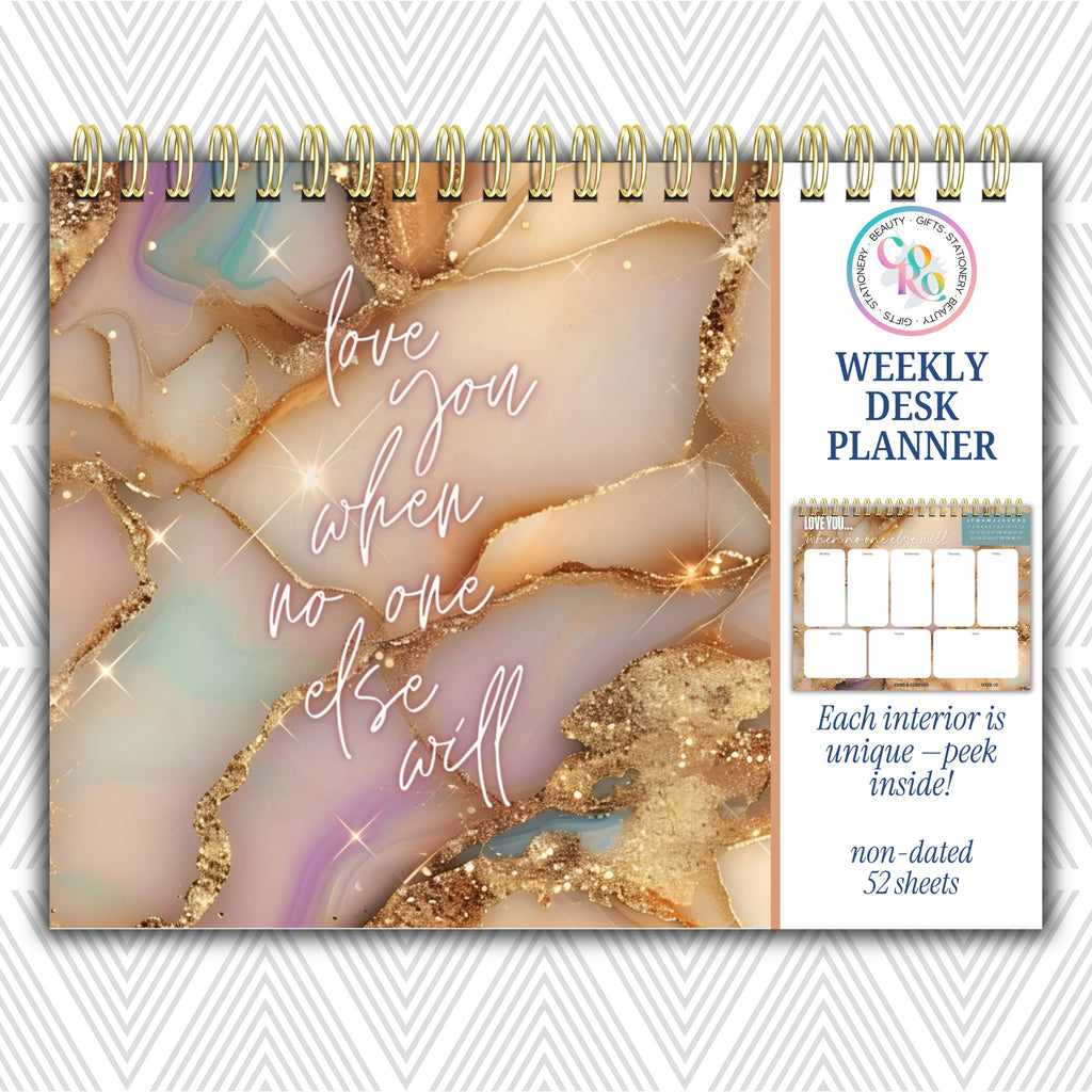 Weekly Desk Planner • 8.5 x 11"