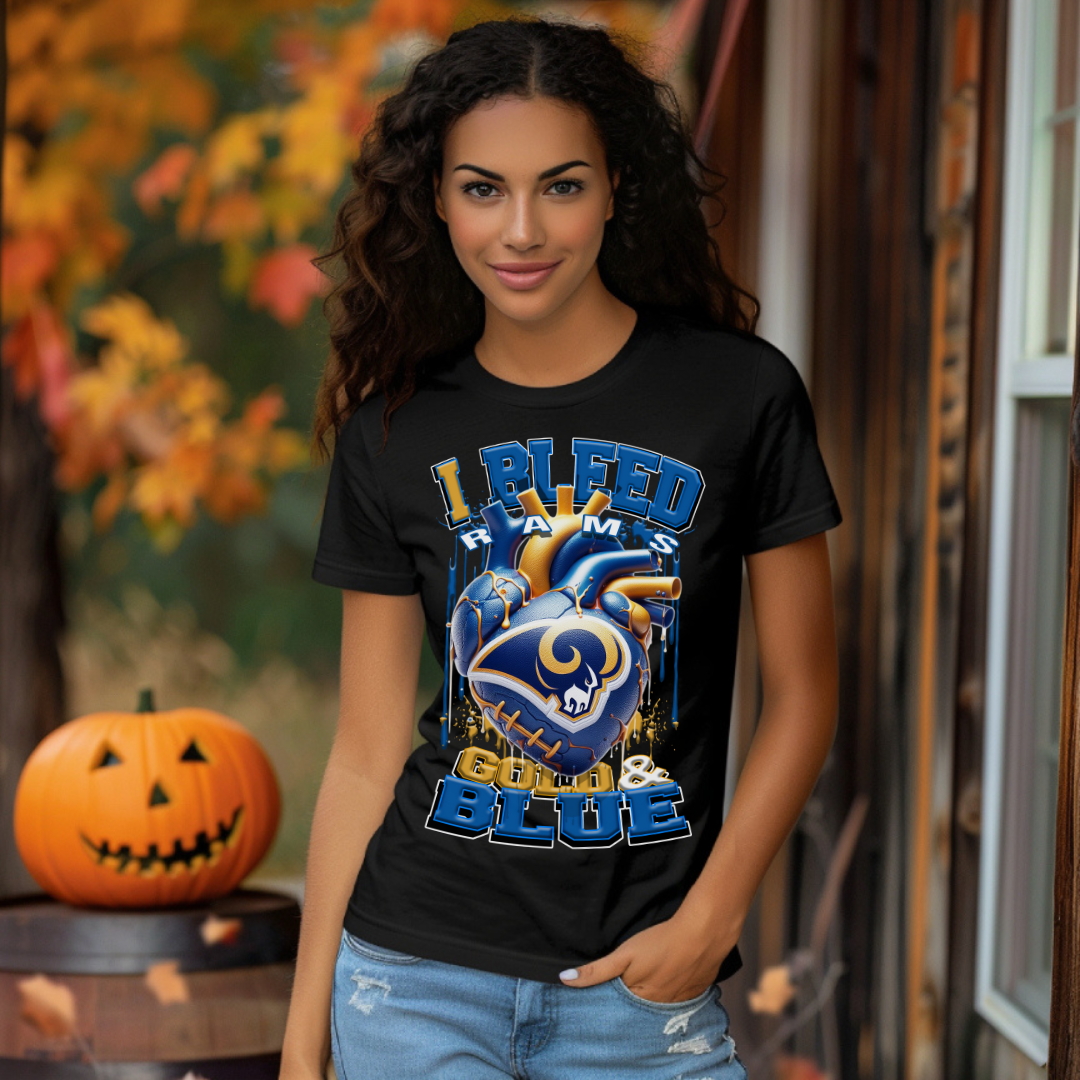 I Bleed Rams Tee • Unisex T-Shirt T-Shirt