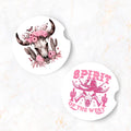 Spirit of the West Car Coaster Set (2-Pack) Car Coaster