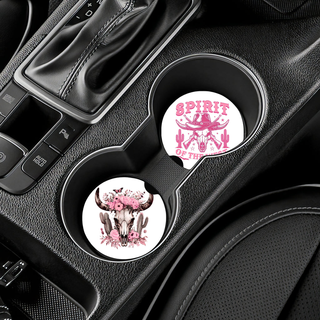 Spirit of the West Car Coaster Set (2-Pack) Car Coaster