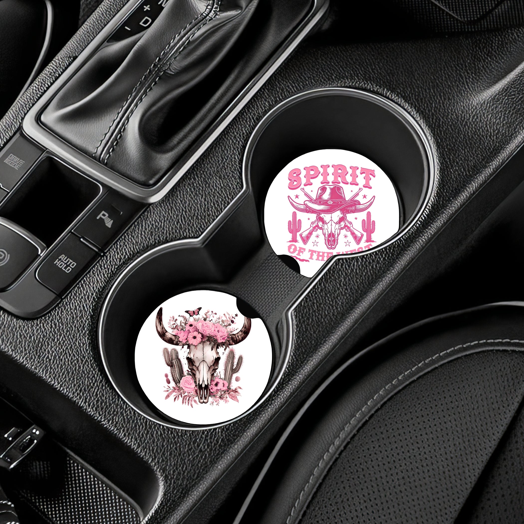 Spirit of the West Car Coaster Set (2-Pack) Car Coaster
