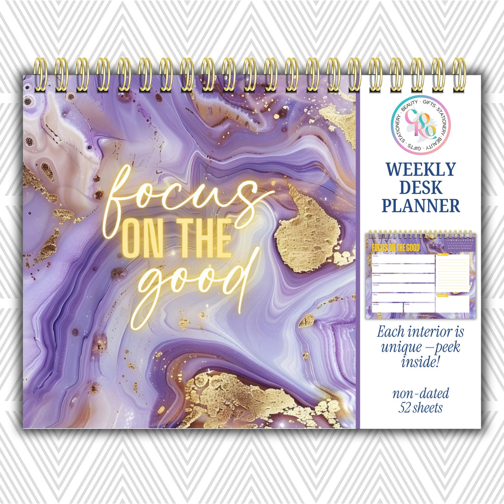 Weekly Desk Planner • 8.5 x 11"