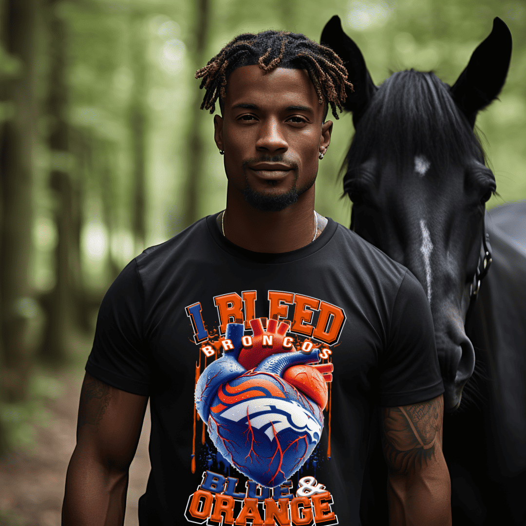 I Bleed Broncos Tee • Unisex T-Shirt T-Shirt