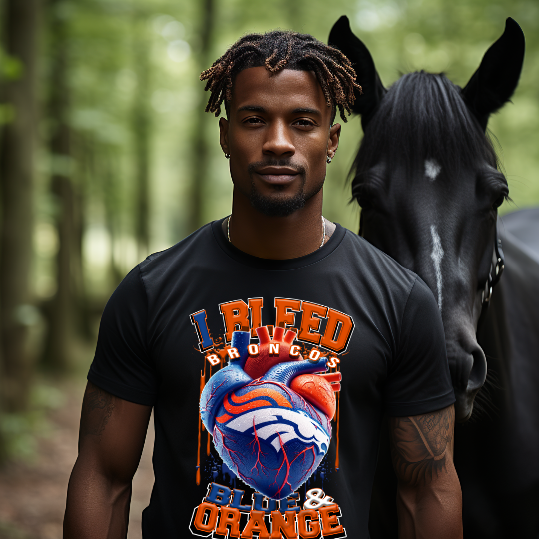 I Bleed Broncos Tee • Unisex T-Shirt T-Shirt