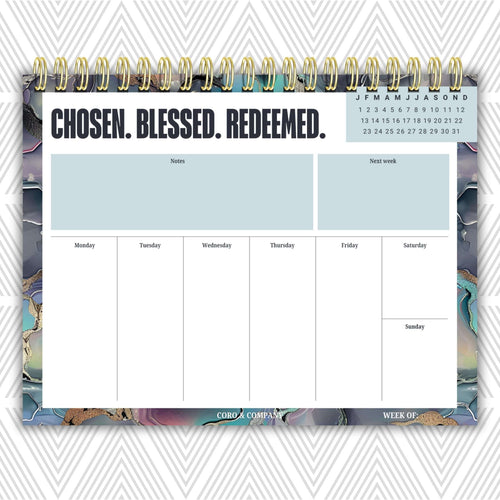 Weekly Desk Planner • 8.5 x 11" - CoRo & Company