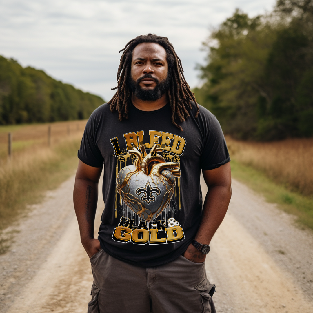 I Bleed Saints Tee • Unisex T-Shirt T-Shirt