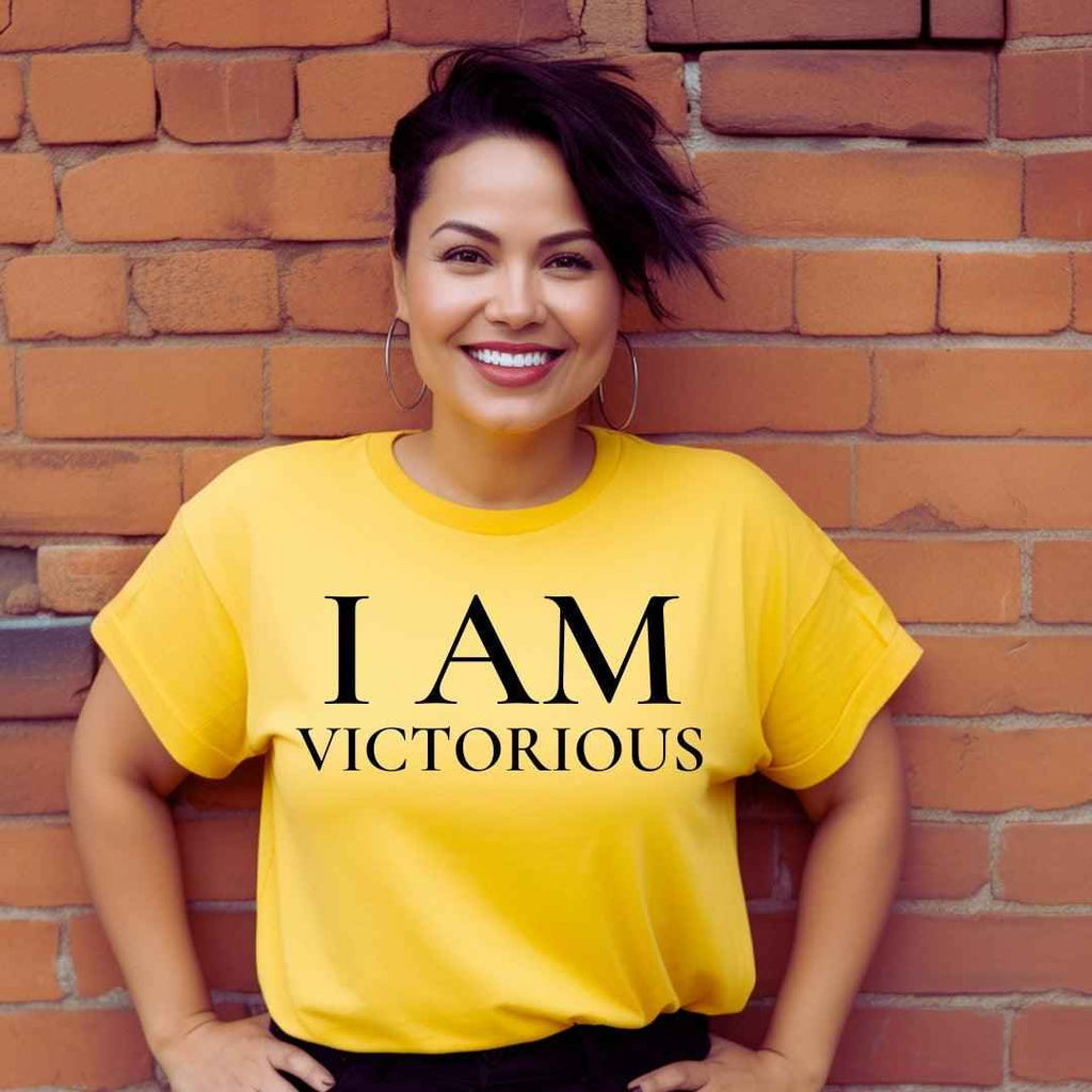 I Am Victorious Tee • Faith-based Shirt • Unisex T-Shirt T-Shirt