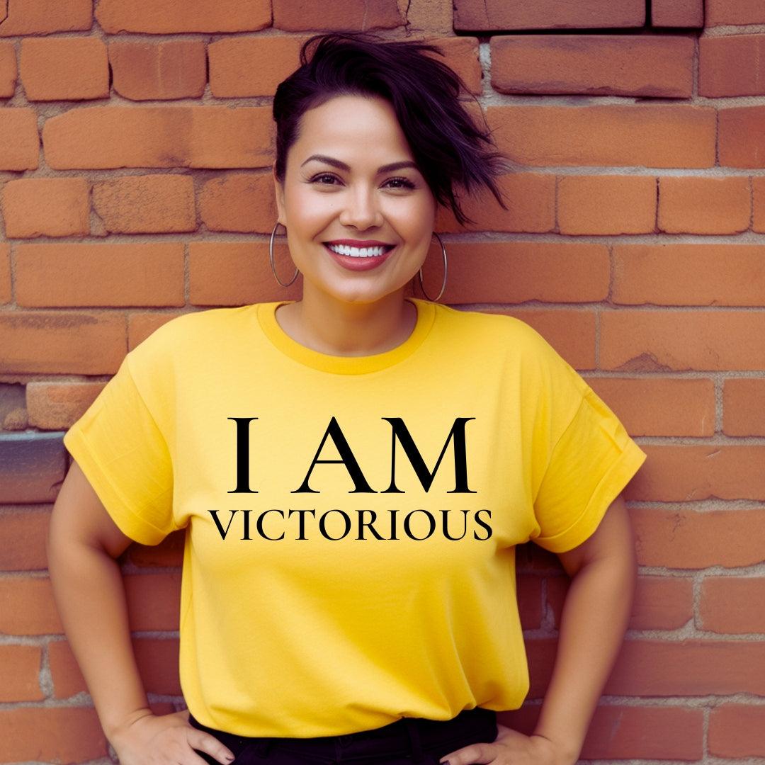 I Am Victorious Tee • Faith-based Shirt • Unisex T-Shirt