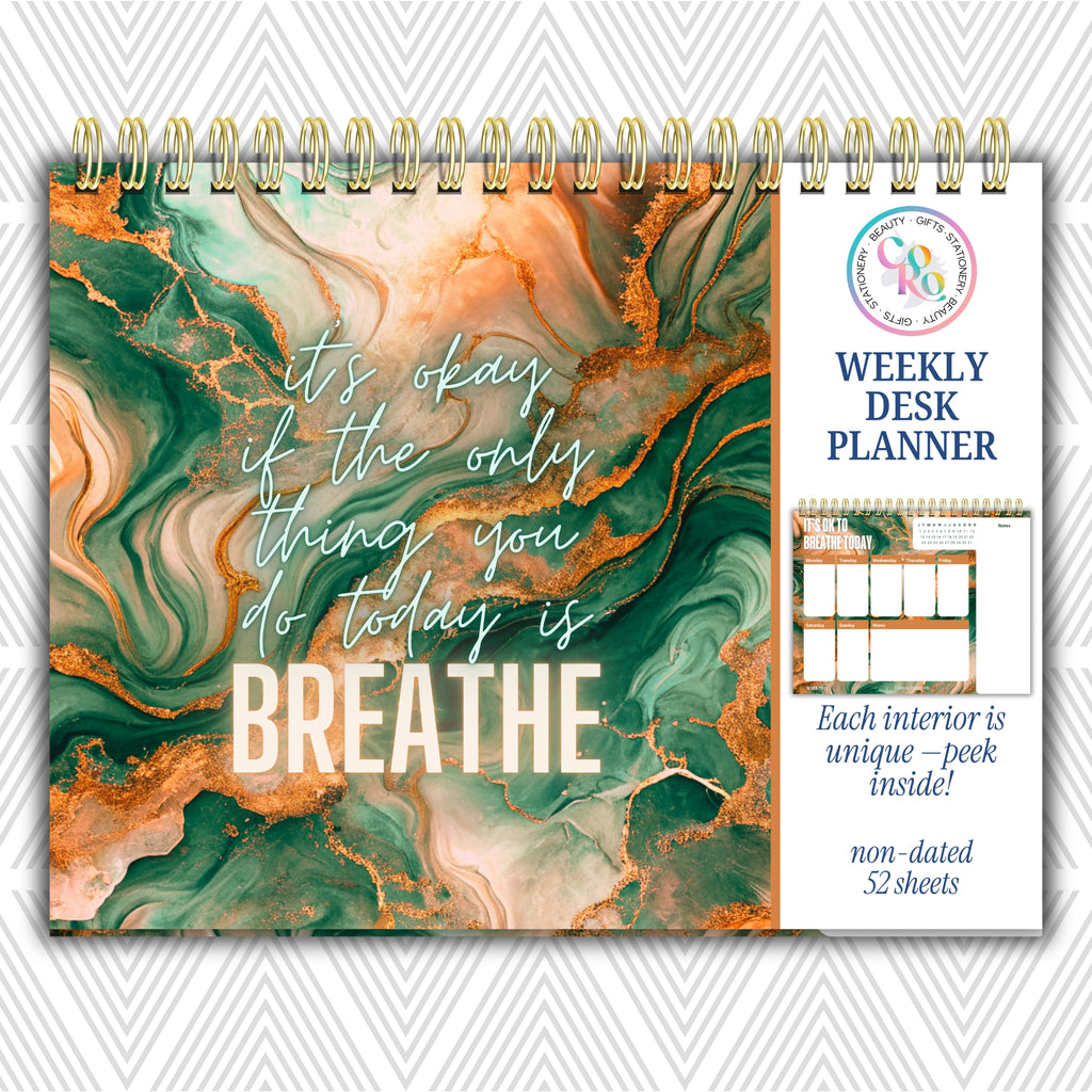 Weekly Desk Planner • 8.5 x 11"
