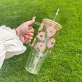 Heart Cookies Tumbler With Lid and Straw - CoRo & Company