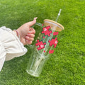 Piece By Piece Tumbler With Lid and Straw - CoRo & Company
