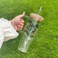 Love Notes Tumbler With Lid and Straw - CoRo & Company