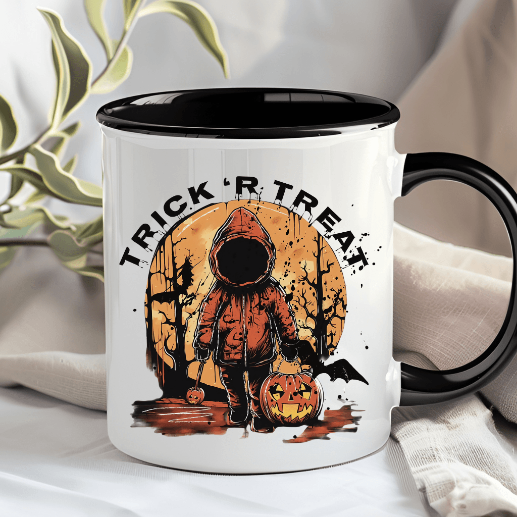 Trick 'R Treat Coffee Mug • 12 oz Ceramic • Drinkware