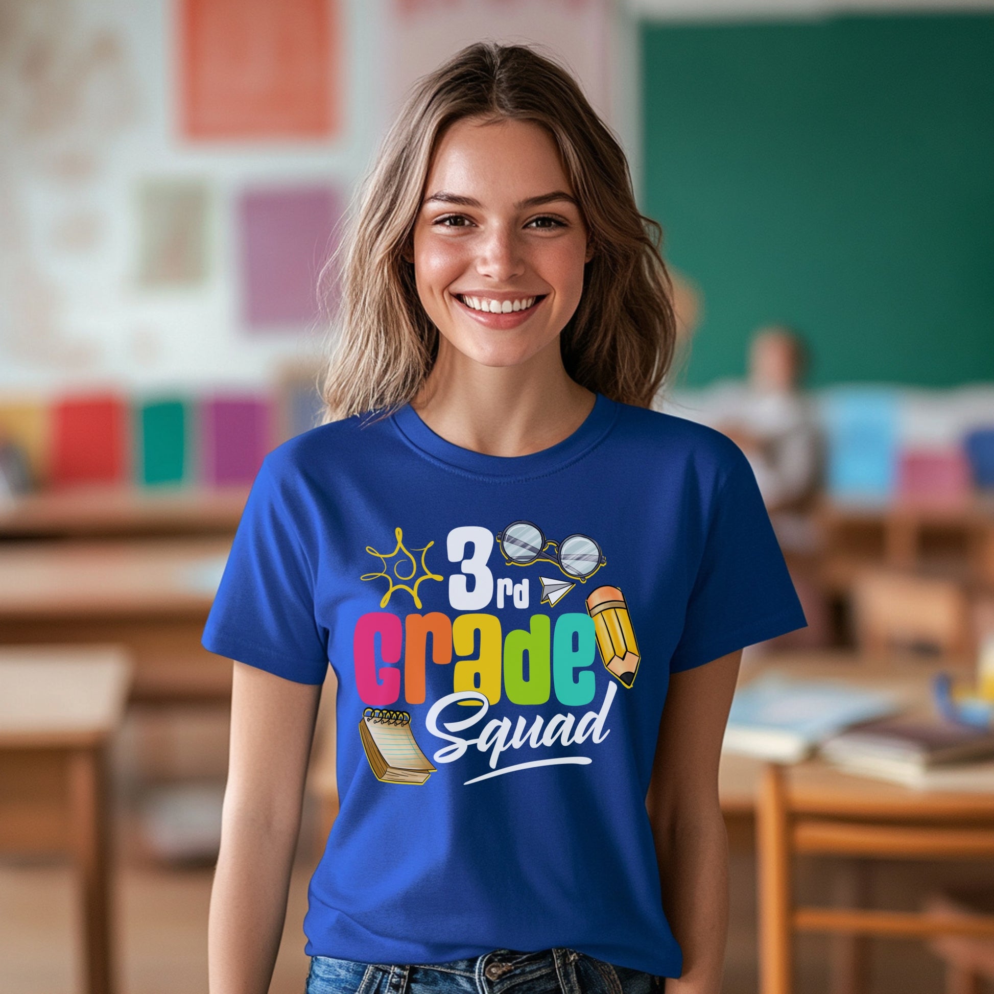 Teacher Squad Tee – Matching Back-to-School Shirt for Teacher Teams T-Shirt