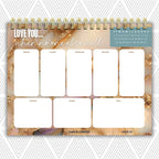 Weekly Desk Planner • 8.5 x 11" - CoRo & Company
